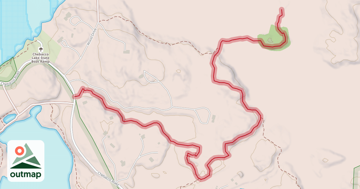 Map of TR Maple Swamp Connector