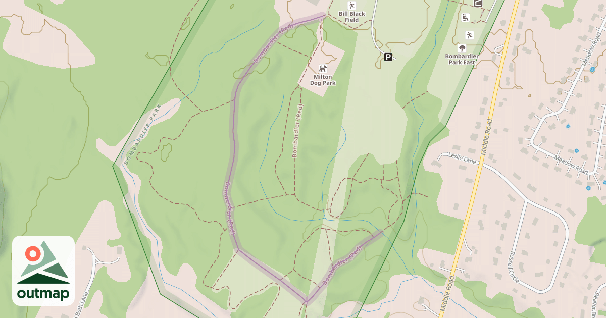 Map of Bombardier (Red)