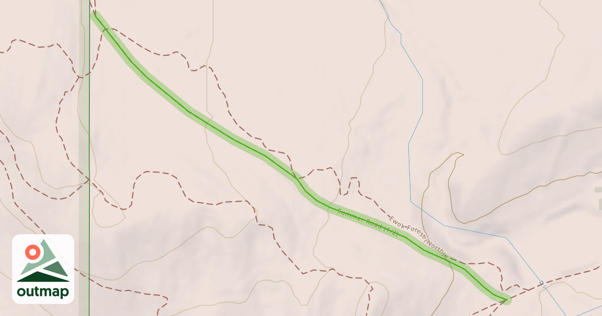 Map of Summer Road (1/2)