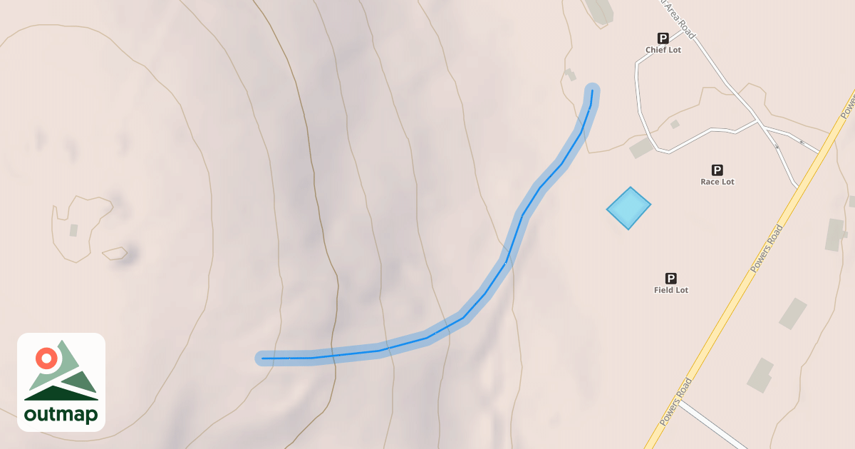 Map of Tomahawk Trail