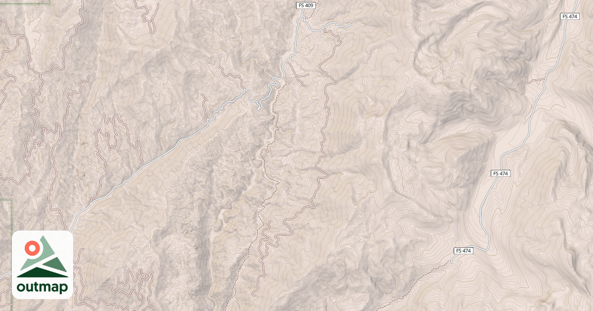 Map of EUREKA POINT