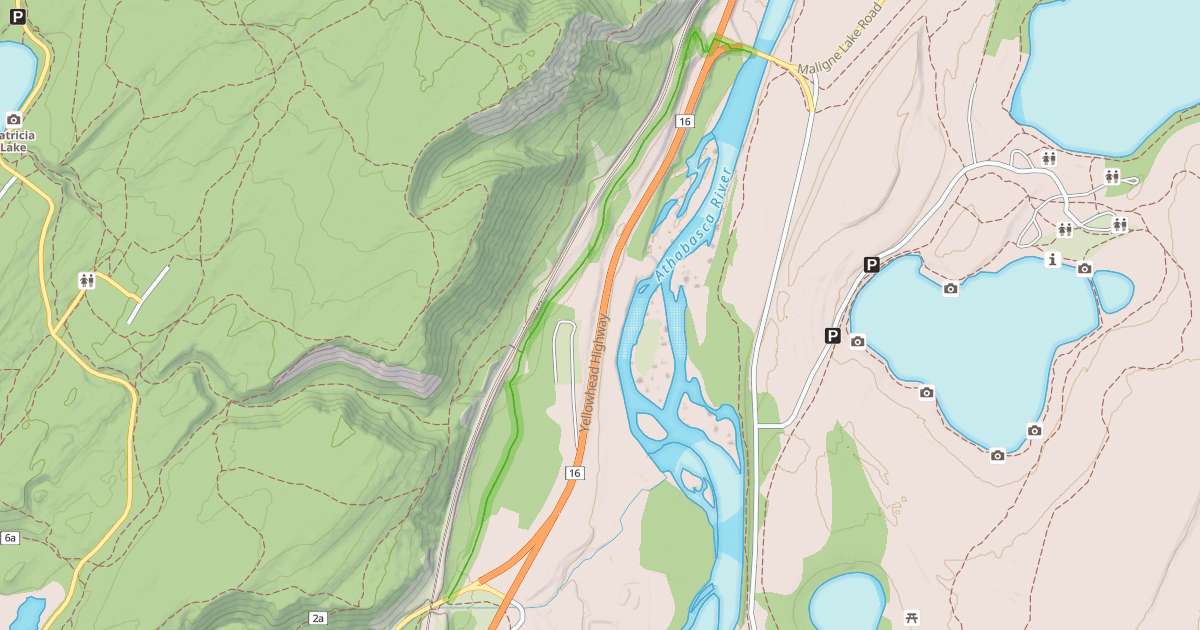 Map preview of Bighorn Alley Trail # 13
