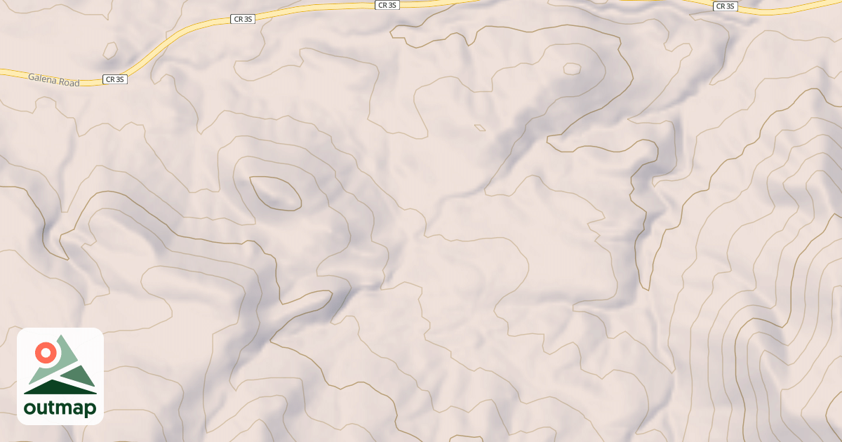 Map of GALENA BR 3B