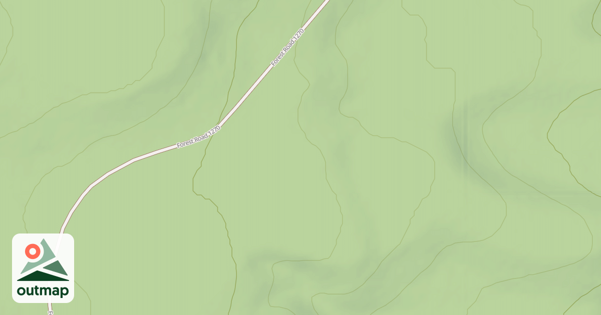 Map of USFS Motor Vehicle Use Map Roads {36D091B4-D64E-4068-849E-1890F447DF4F}