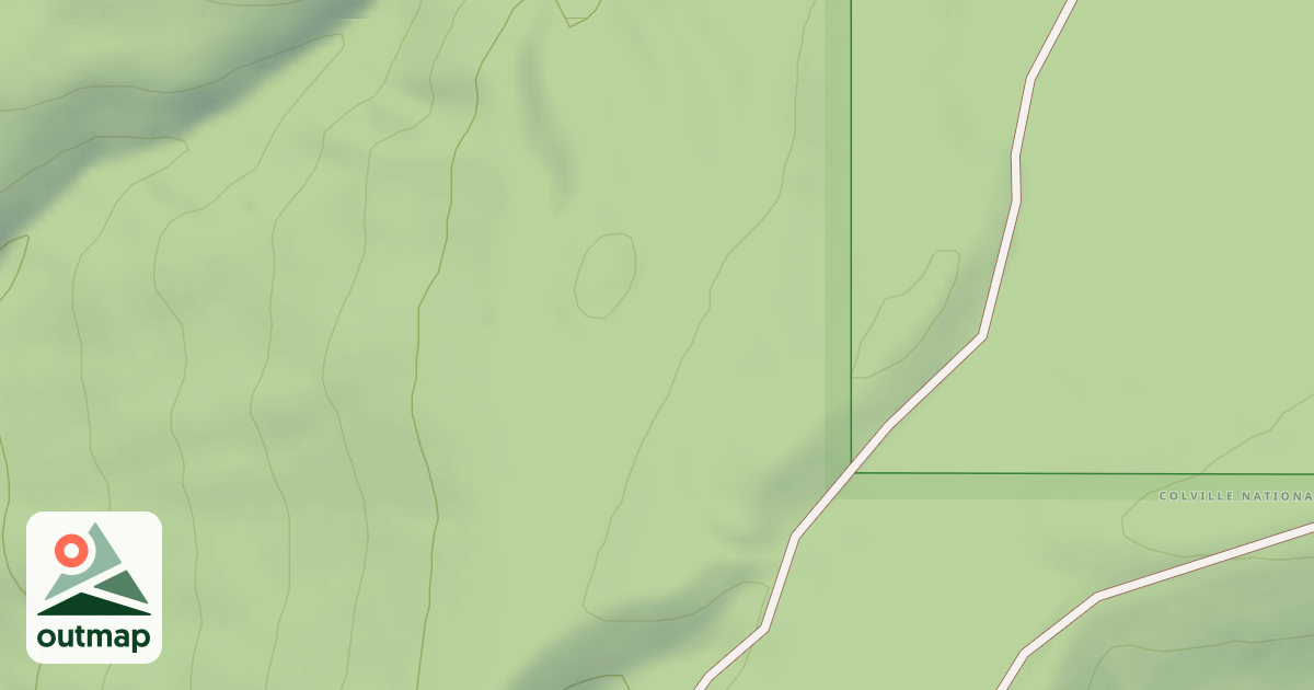 Map of USFS Motor Vehicle Use Map Roads {19BA2F4A-ED47-46CE-8D43-62D5308A8569}