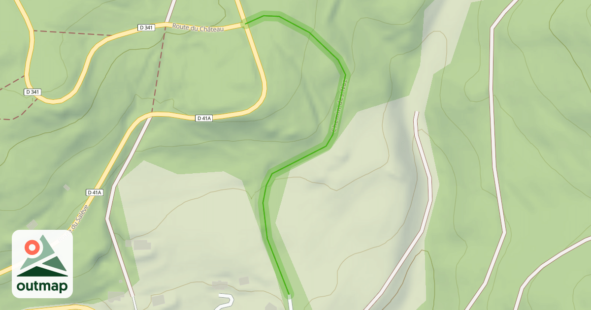 Map of Chemin des Naz
