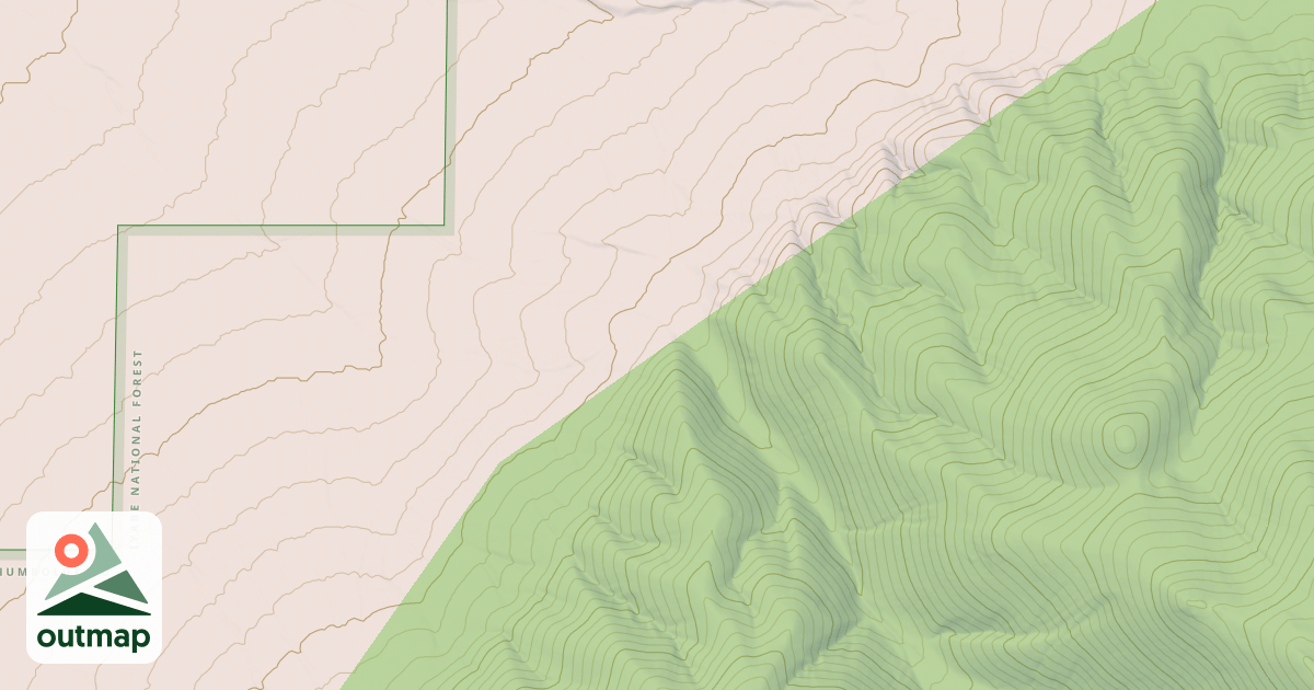 Map of DRY CANYON