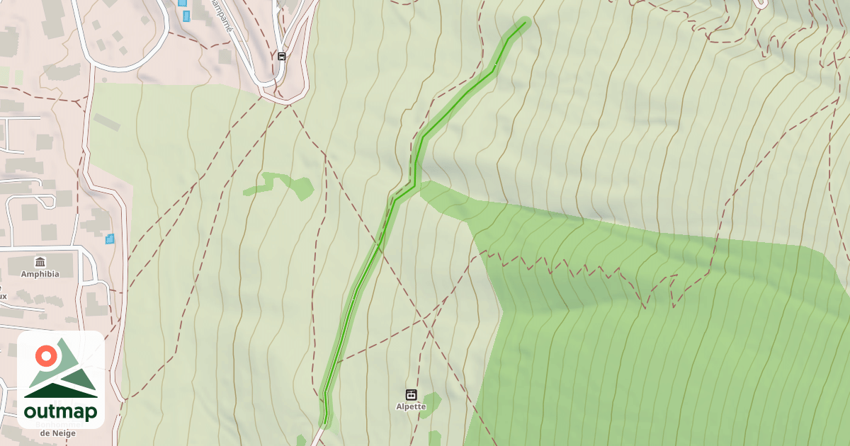 Map of Clot des Fonds