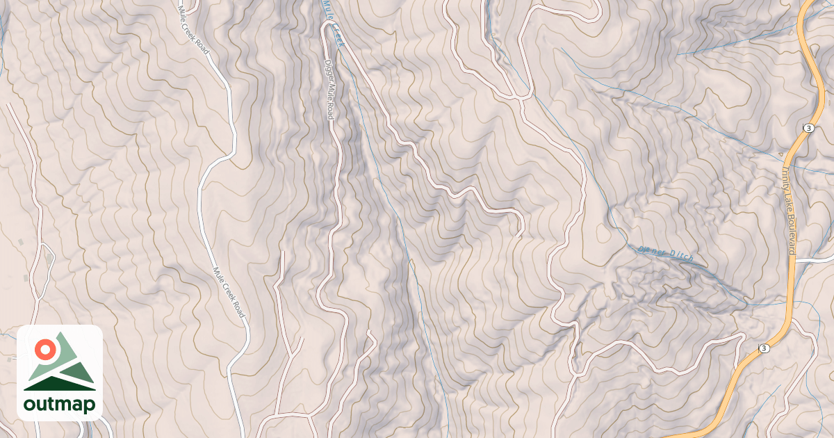 Map of DIGGER MULE