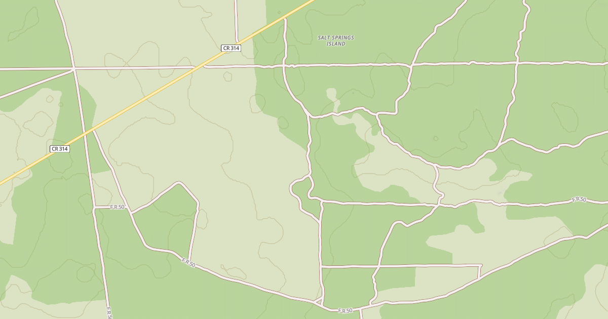 Map preview of USFS Motor Vehicle Use Map Roads {5CB8AE0C-C7AD-4493-BDB4-6A9022A07C95}