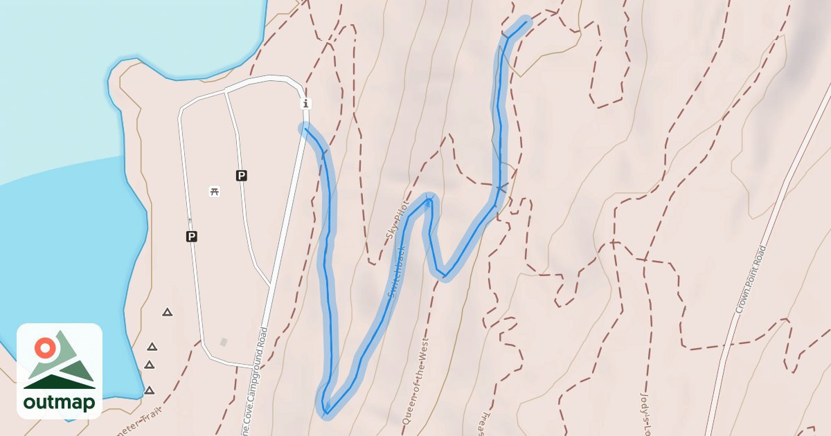 Map of Switchback