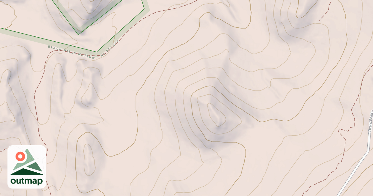 Map of HINES BR  1T