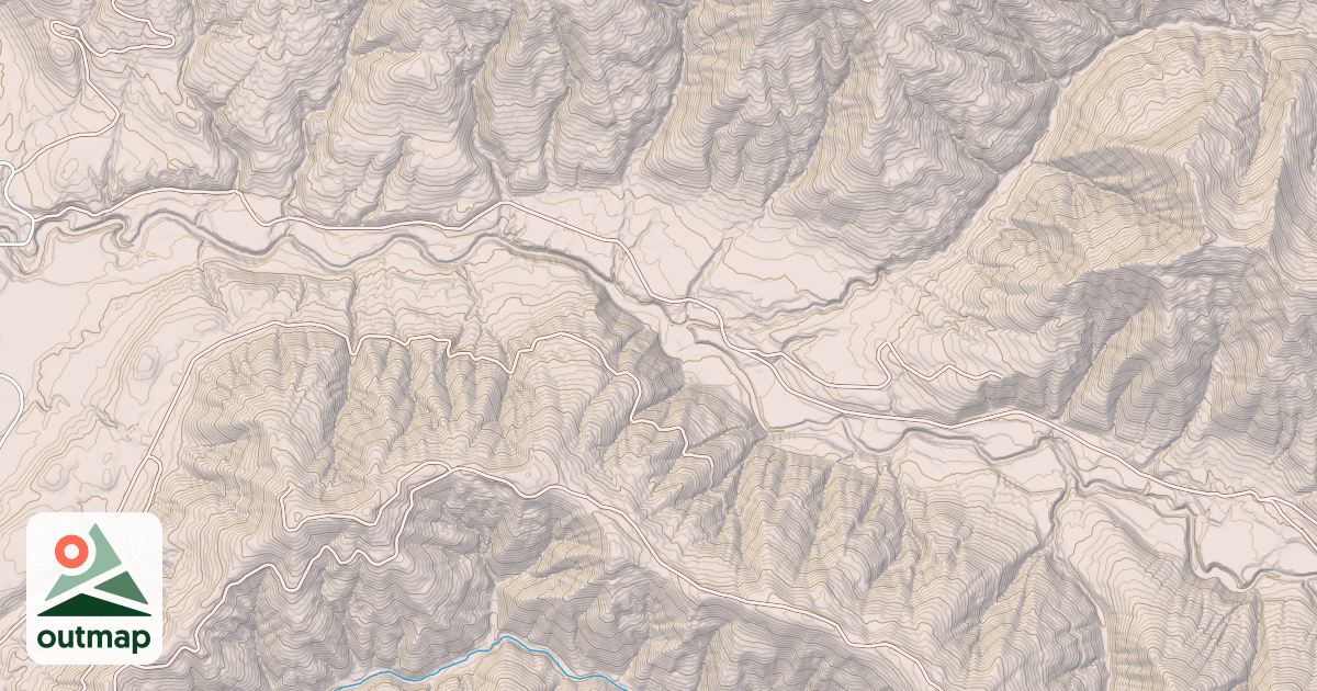 Map of USFS Motor Vehicle Use Map Roads {2EAA1DF8-9C8A-4D66-BD3F-6F8870990DB5}