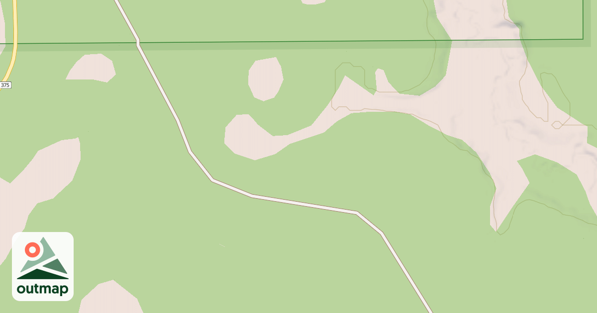 Map of USFS Motor Vehicle Use Map Roads {C75C8BEE-16F7-4BA2-B9A7-E65A6F929362}