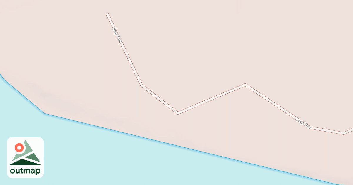 Map of Temporary Camps Estuary Route
