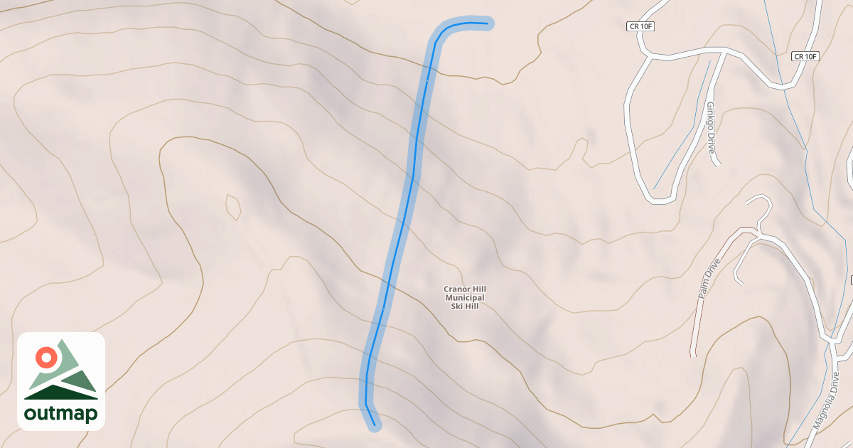 Map of Cranor Hill