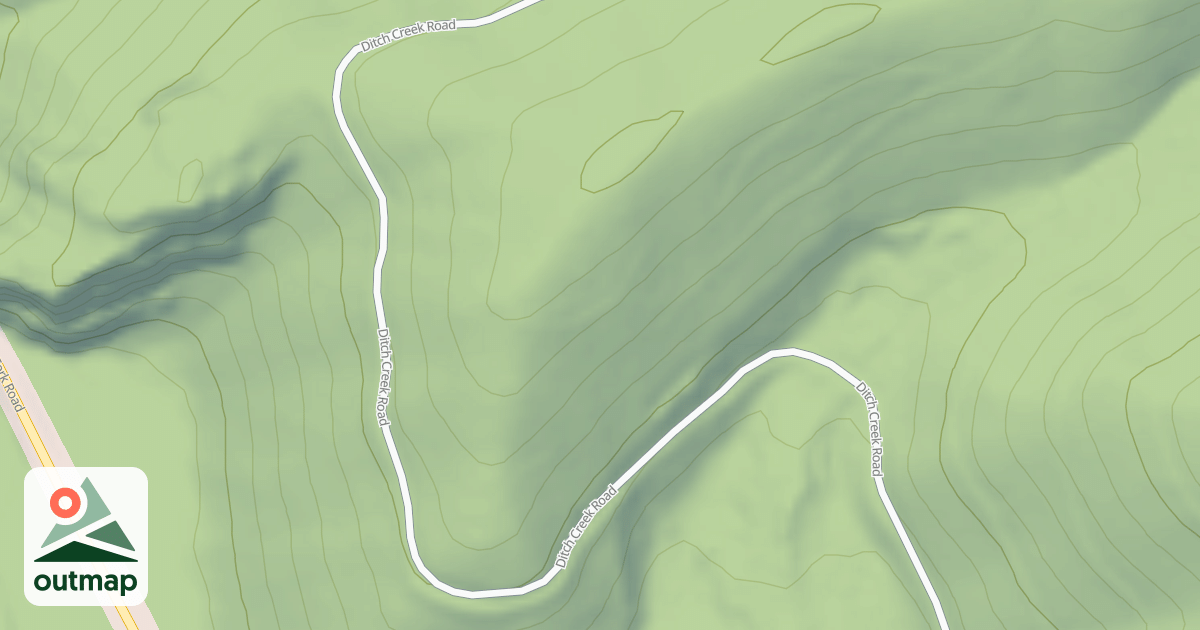 Map of (FDR) DITCH-BUCK