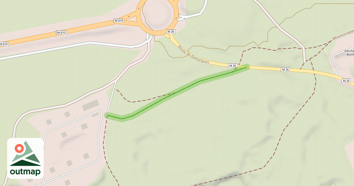 Map of Via Tolosana