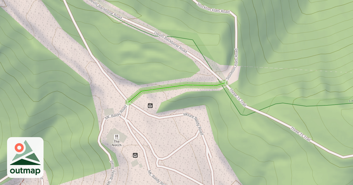 Map of Mullin's Mile