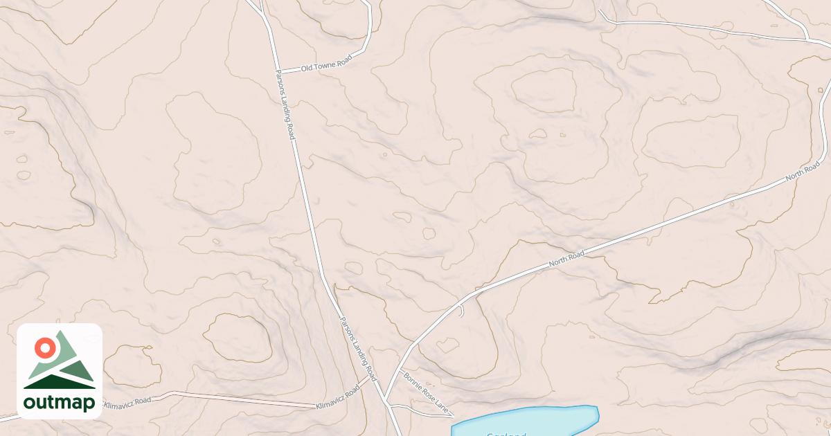 Map of Maine Statewide ATV Trails 35
