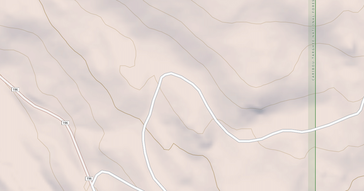Map preview of WEBBER SPUR