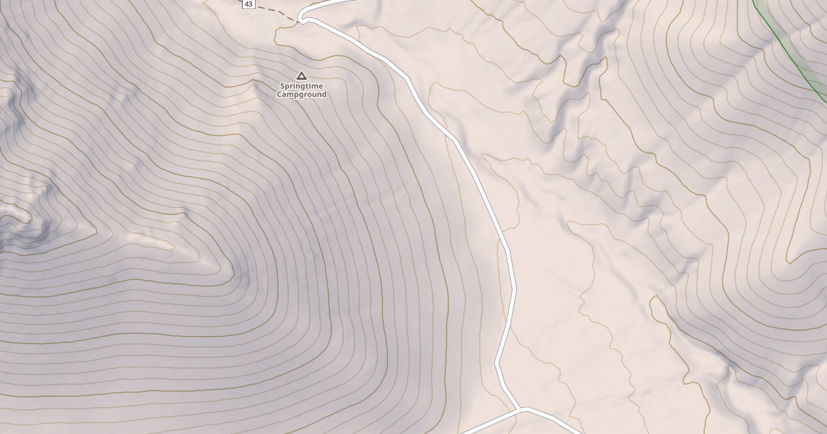 Map preview of SPRINGTIME REC AREA