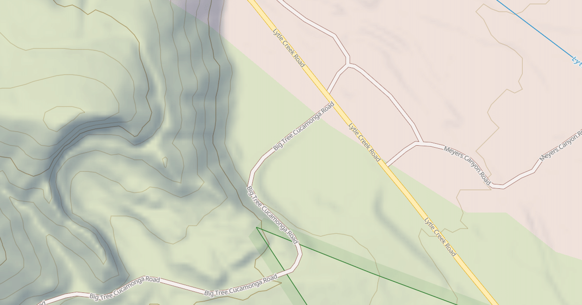 Map preview of BIG TREE CUCAMONGA