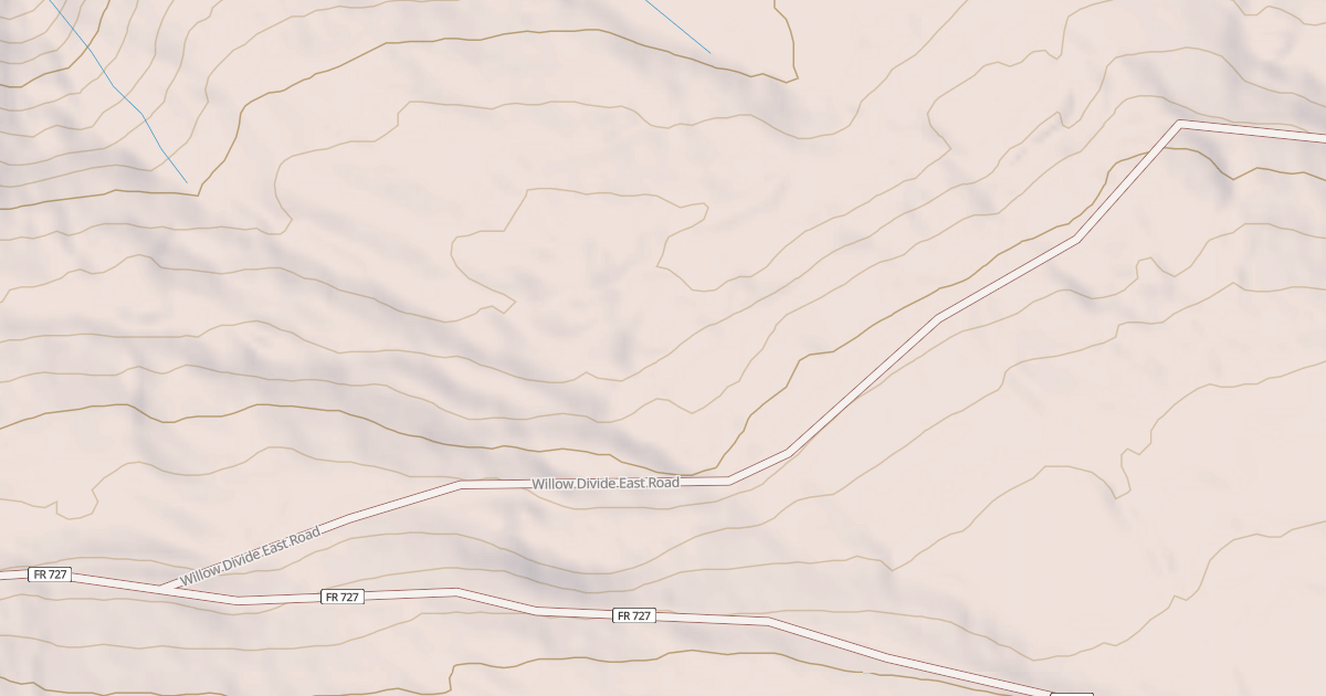 Map preview of Willow Divide Ohv