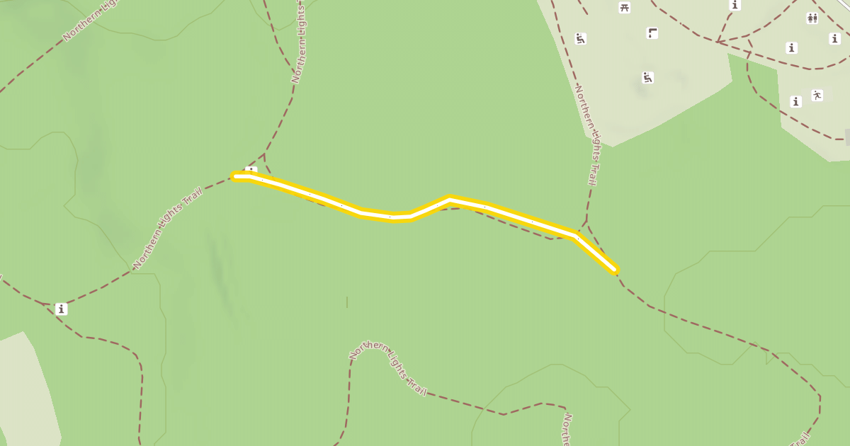 Map preview of Northern Lights Trail