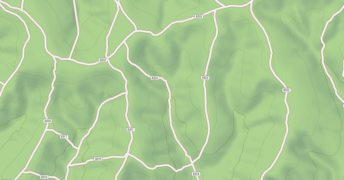 Map preview of USFS Motor Vehicle Use Map Trails 19137