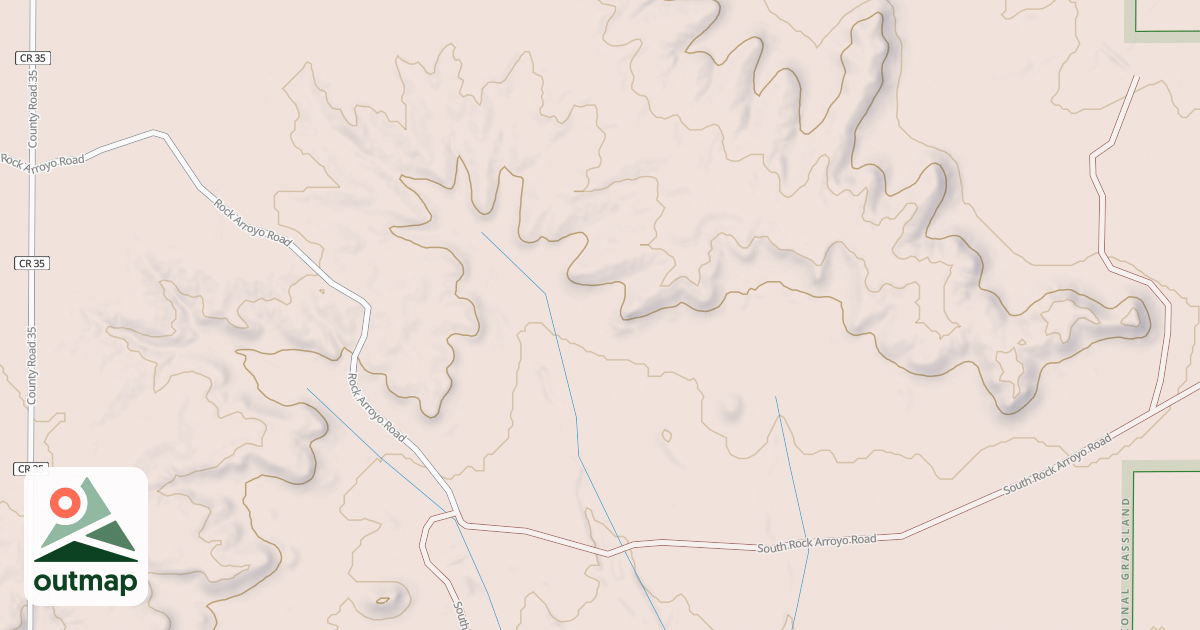Map of ROCK ARROYO