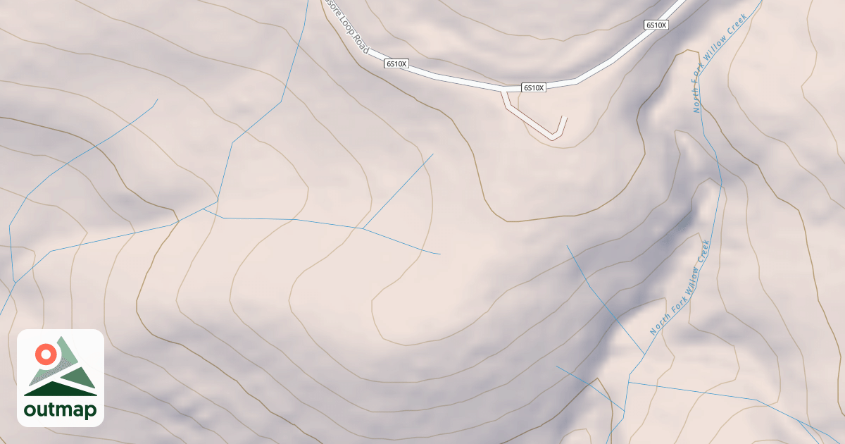 Map of BEASORE LOOP T5