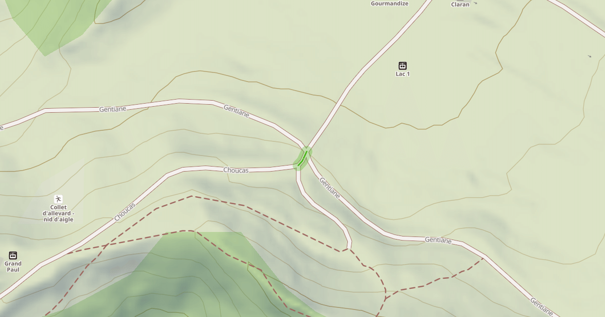 Map preview of Choucas