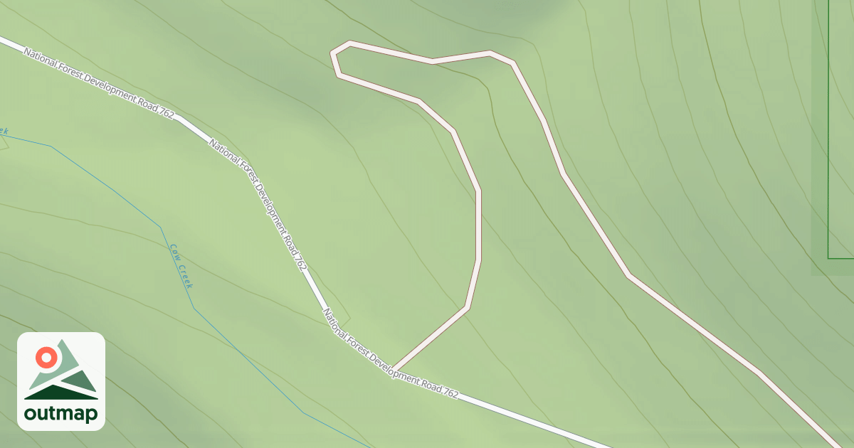 Map of COW BEND