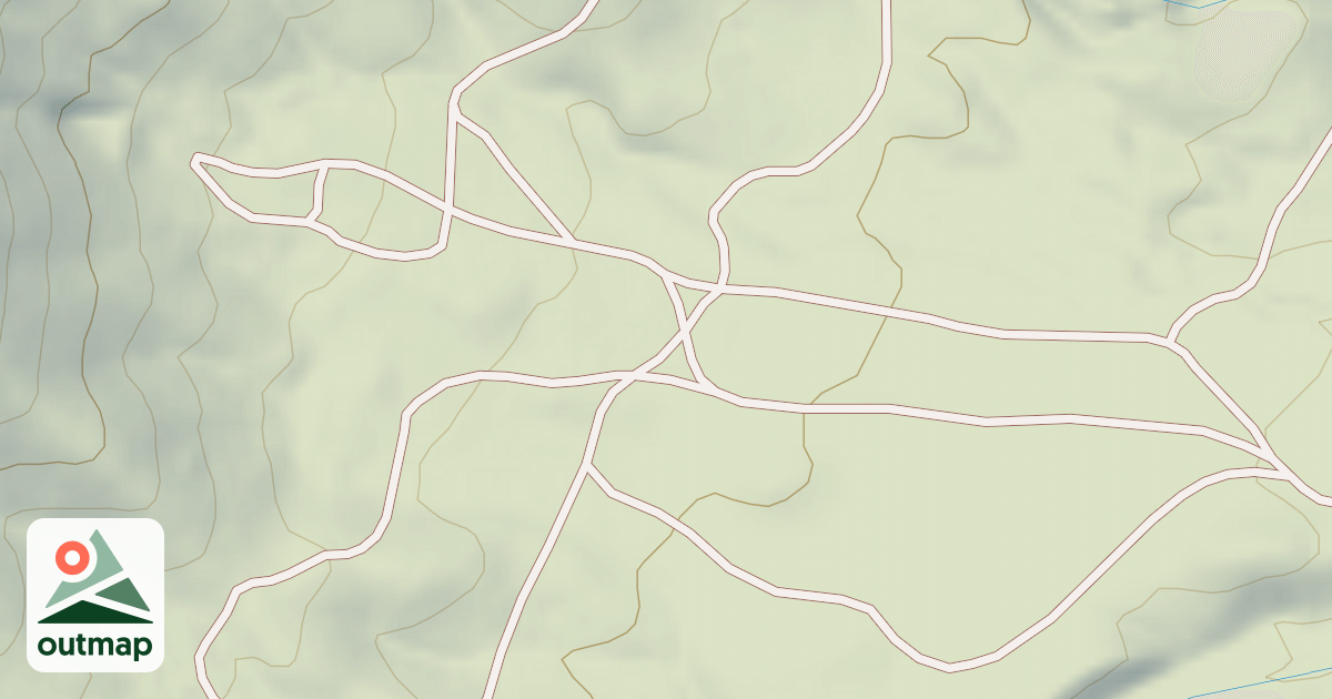 Map of 16070 Keyesville/blk Gulch Usgs Lake Isabel N