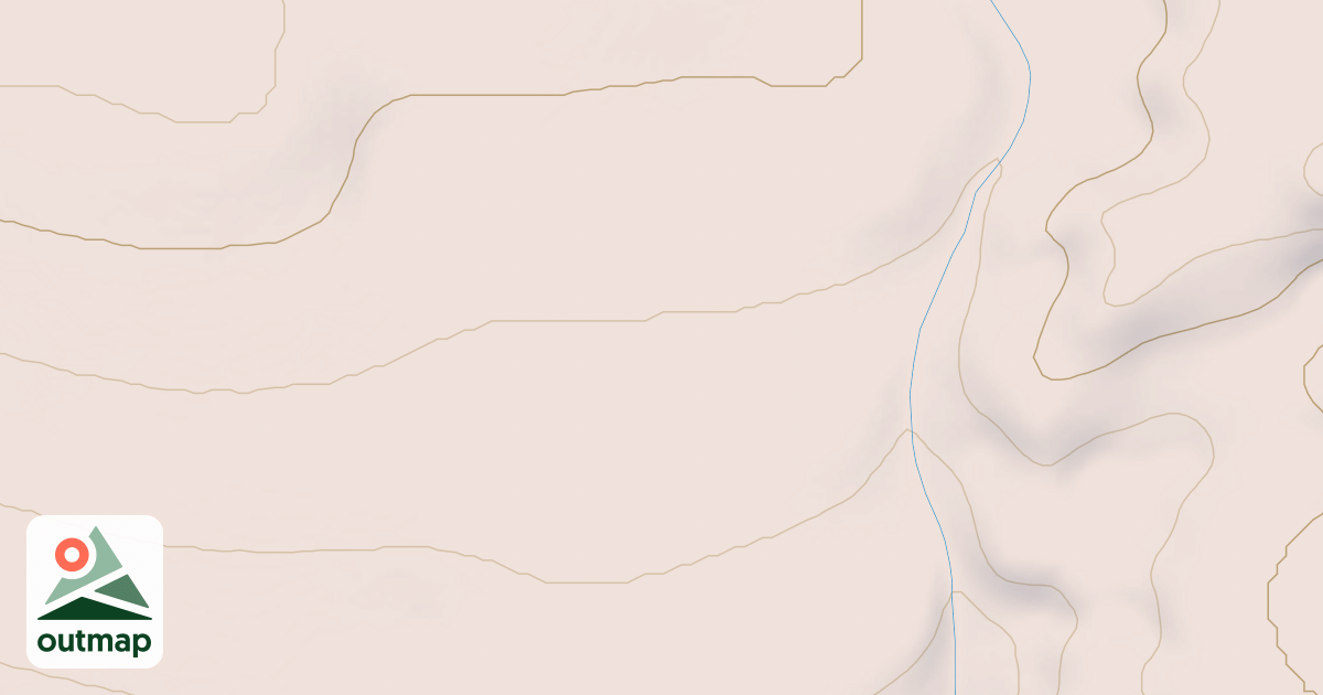 Map of DEVILS GARDEN SPUR
