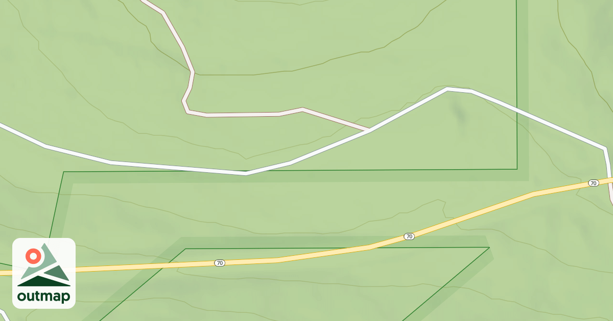 Map of BATTLE TOWNSITE