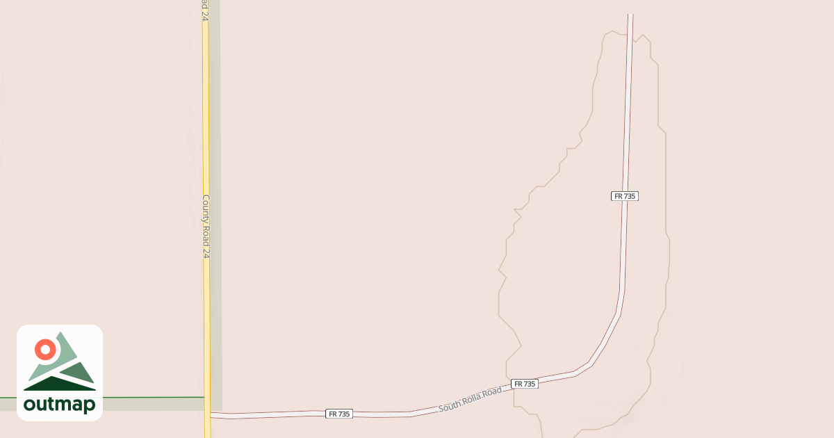 Map of SOUTH ROLLA