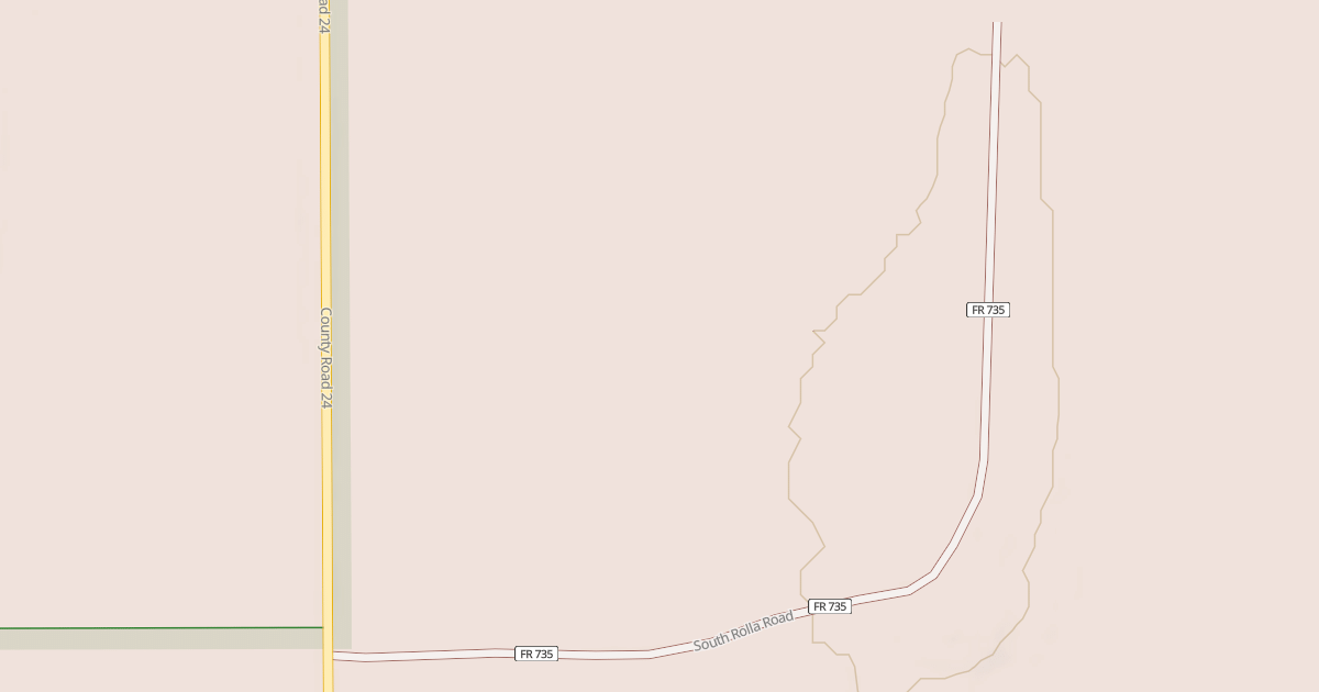 Map preview of SOUTH ROLLA