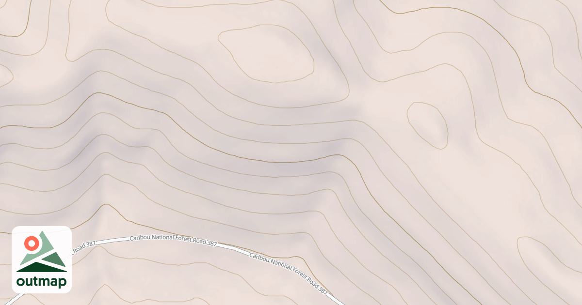 Map of DRY BASIN RIDGE