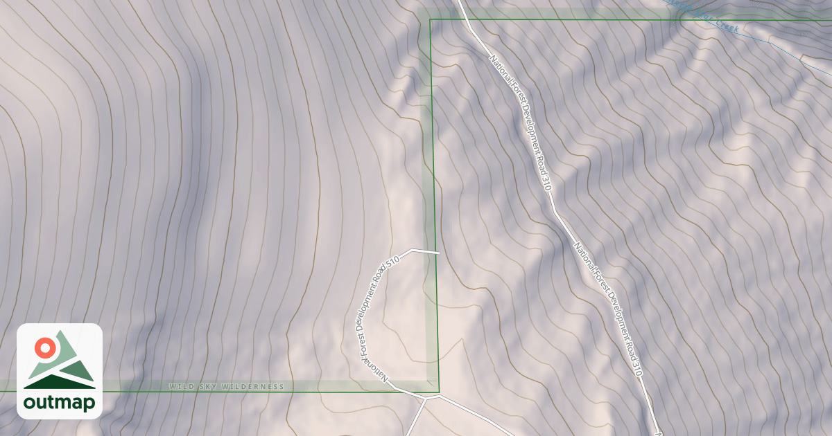 Map of USFS Motor Vehicle Use Map Roads {F8CEFB04-F4B2-452D-A6C8-B2AA338D69AC}