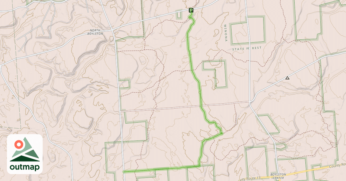 Map of Winona Way