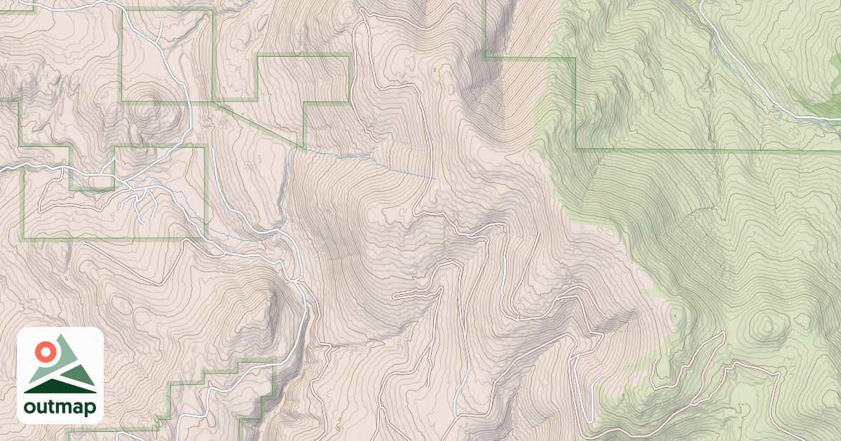 Map of USFS Motor Vehicle Use Map Roads {34251D90-D74E-4E61-B4EA-7576DAEC714A}
