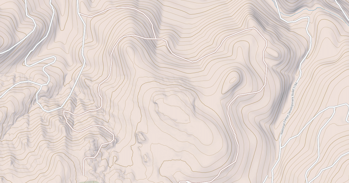 Map preview of USFS National Forest System Roads {3AA3D61D-D8F9-41D3-9273-C76E12CE8740}