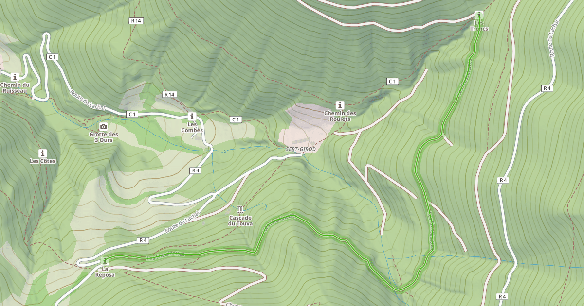 Map preview of Les Fressinettes