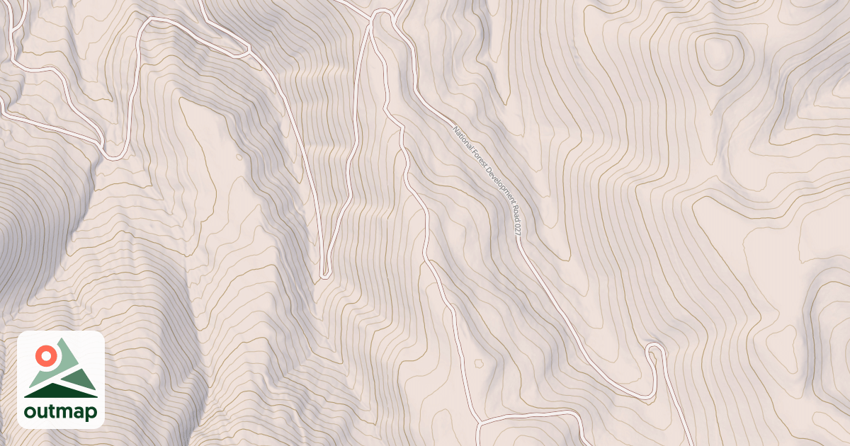 Map of TELEPHONE RIDGE