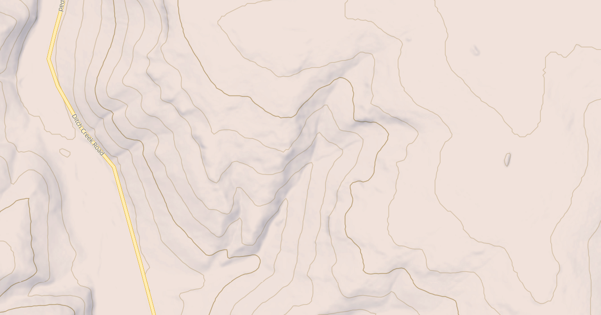 Map preview of Ditch Creek 15