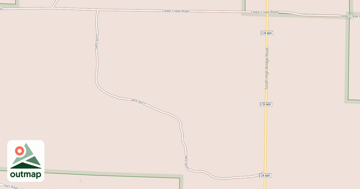 Map of 5077