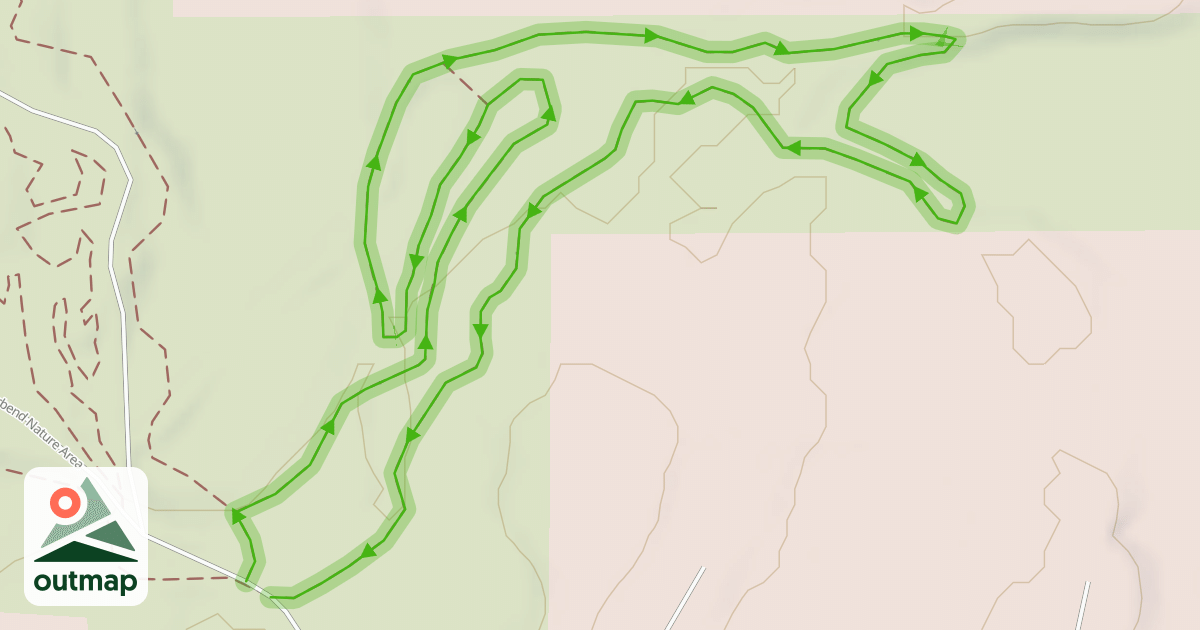 Map of MTB Trail