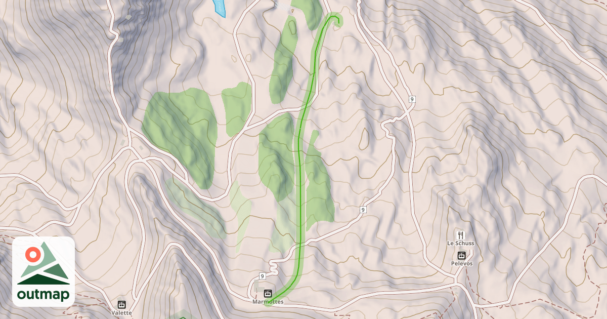 Map of Ecureuil